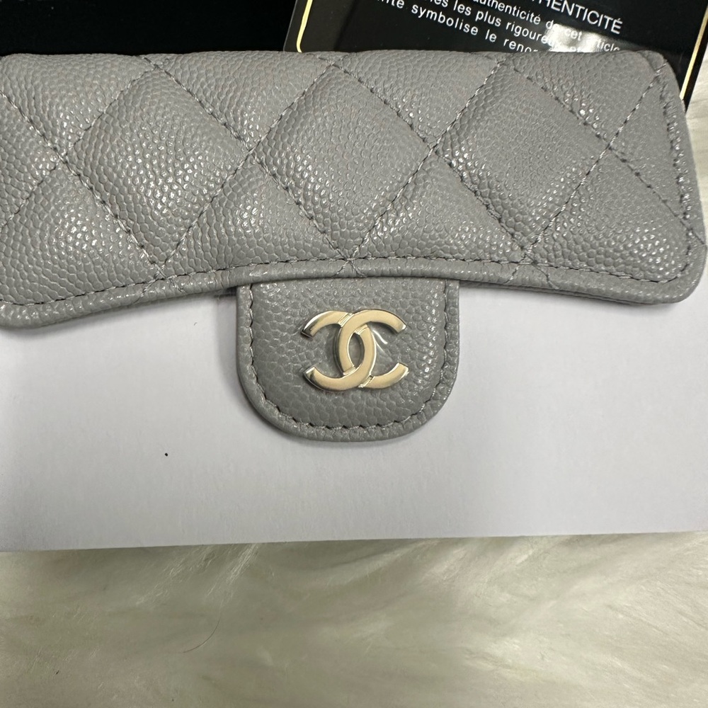 NEW- Chanel Quilted Leather Cardholder FULLBOX